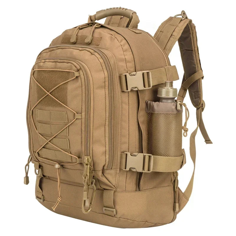 Lqarmy 65L Military Tactical Backpack For Hiking And Camping