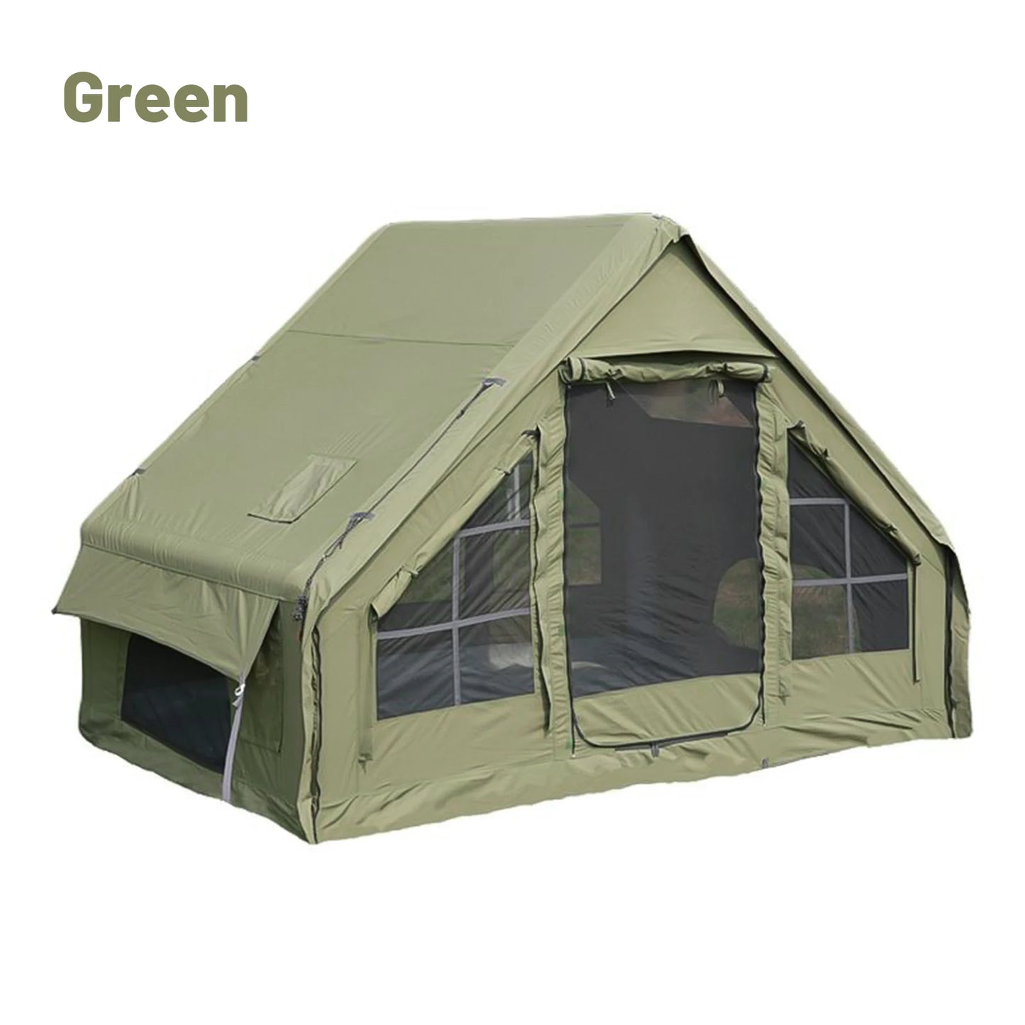 Pakicetus Inflatable Family Camping Tent With Stove Port