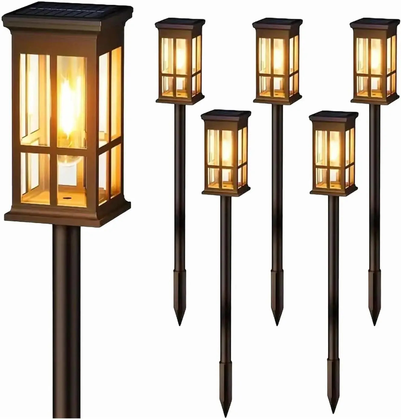 Solar Waterproof Pathway Light For Garden Landscape