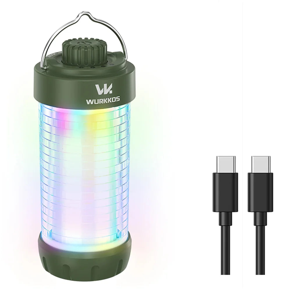 Wurkkos CL01 Mini 360 Degree RGB Rechargeable LED Flashlight