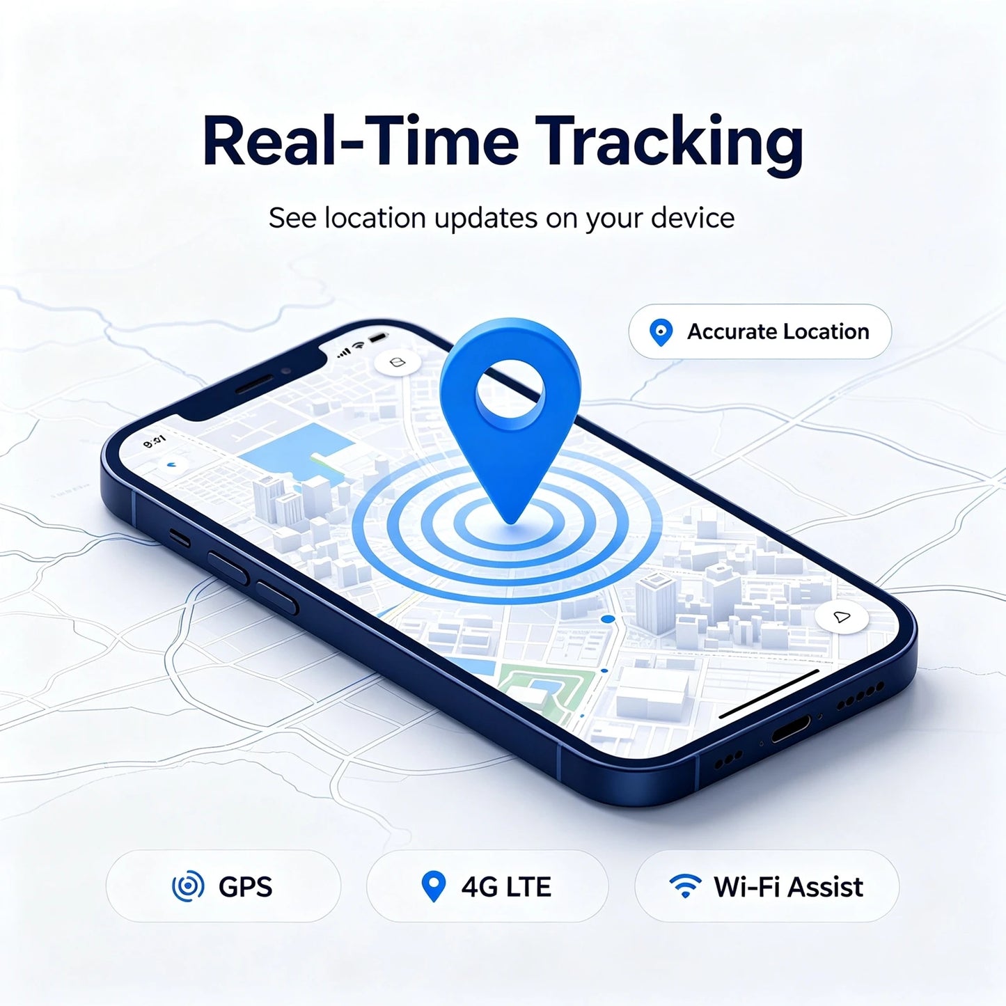 Advanced Magnetic GPS Tracker With Long Battery And Realtime Tracking
