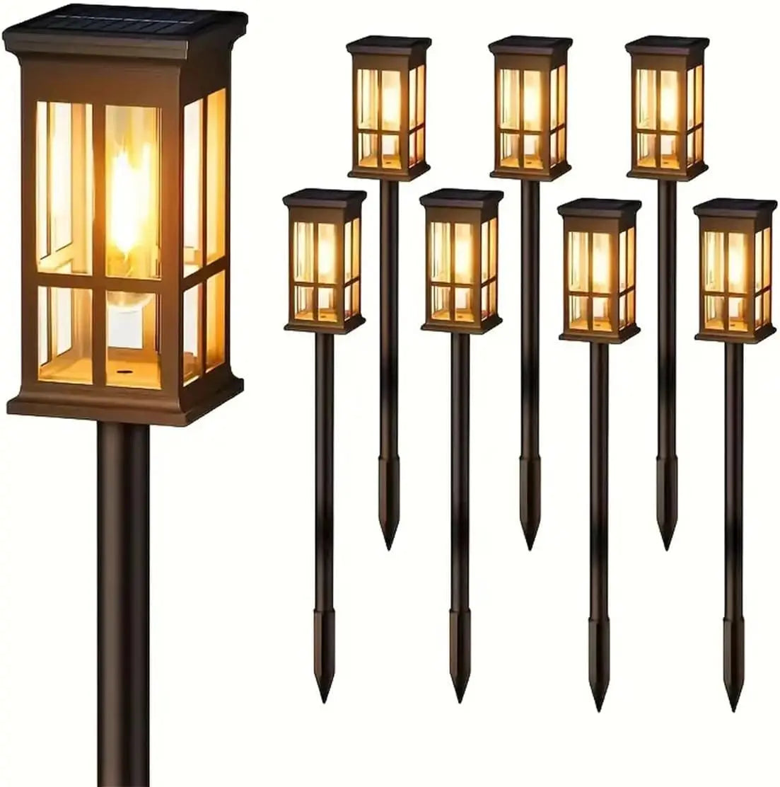 Solar Waterproof Pathway Light For Garden Landscape