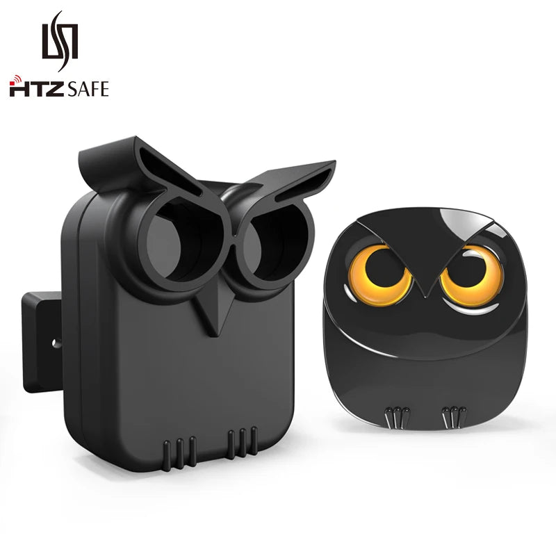 HTZSAFE Wireless Driveway Security Alarm With Waterproof PIR Motion Detector