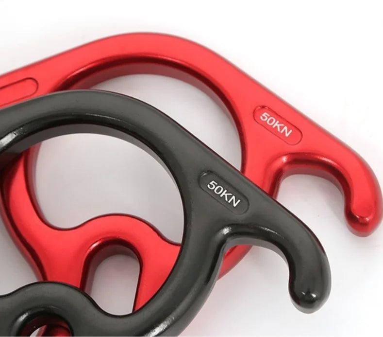 Premium Figure 8 Descender With Horn For Rock Climbers