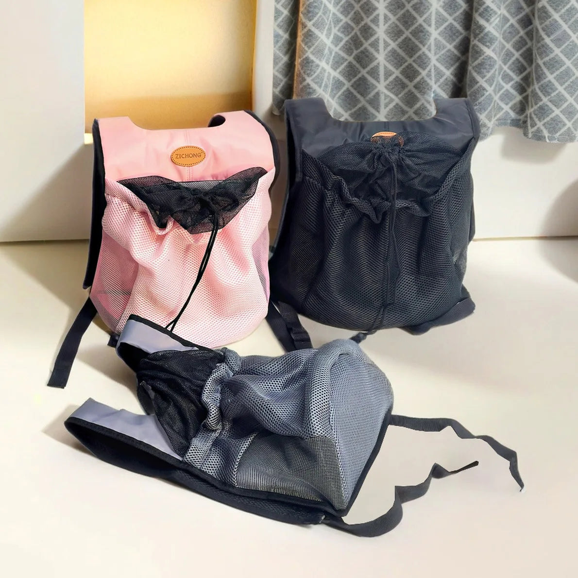 Premium Breathable Pet Carrier Backpack For Small Dogs And Cats