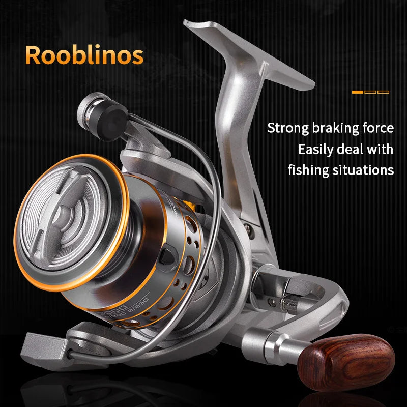 Rooblinos LD Spinning Fishing Reel With Smooth Freshwater Performance