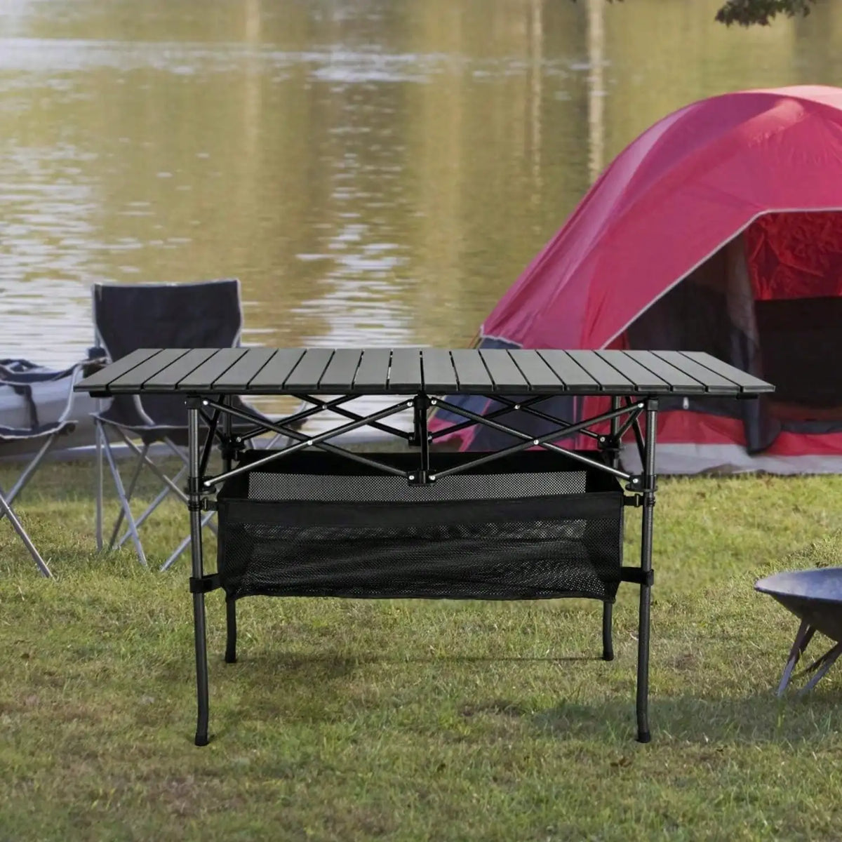 Aoran Outdoor Folding Aluminum Picnic And Camping Table