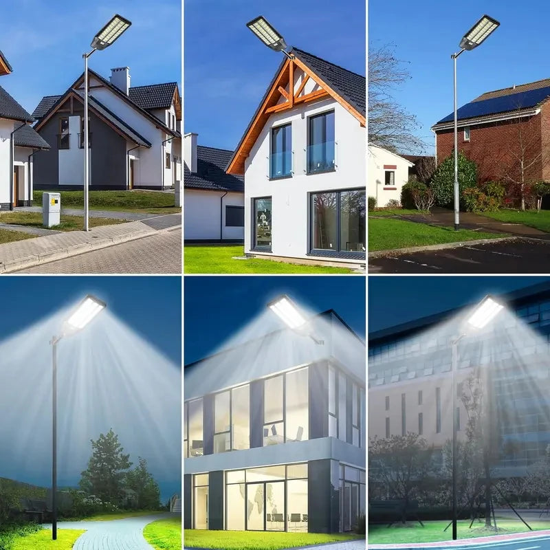 Solar Outdoor Security Light With Motion Sensor And Waterproof Led