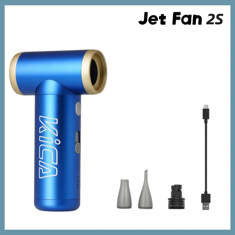KiCA JetFan 2S Rechargeable Portable Air Blower For Camping
