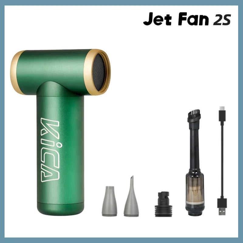 KiCA JetFan 2S Rechargeable Portable Air Blower For Camping