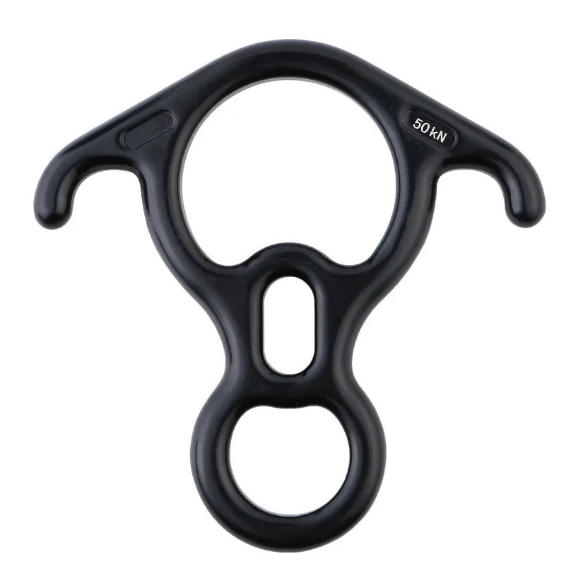Premium Figure 8 Descender With Horn For Rock Climbers