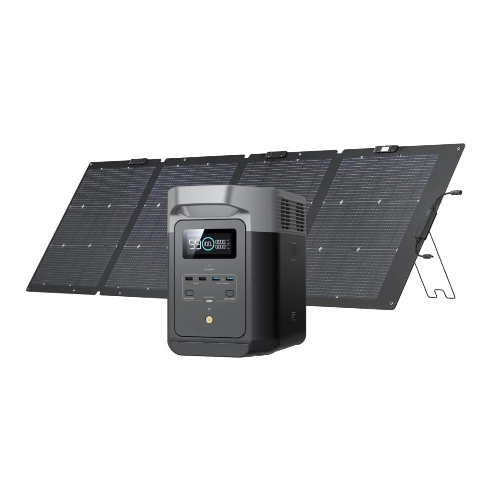 EcoFlow Delta 3 1024Wh Solar Portable Power Station