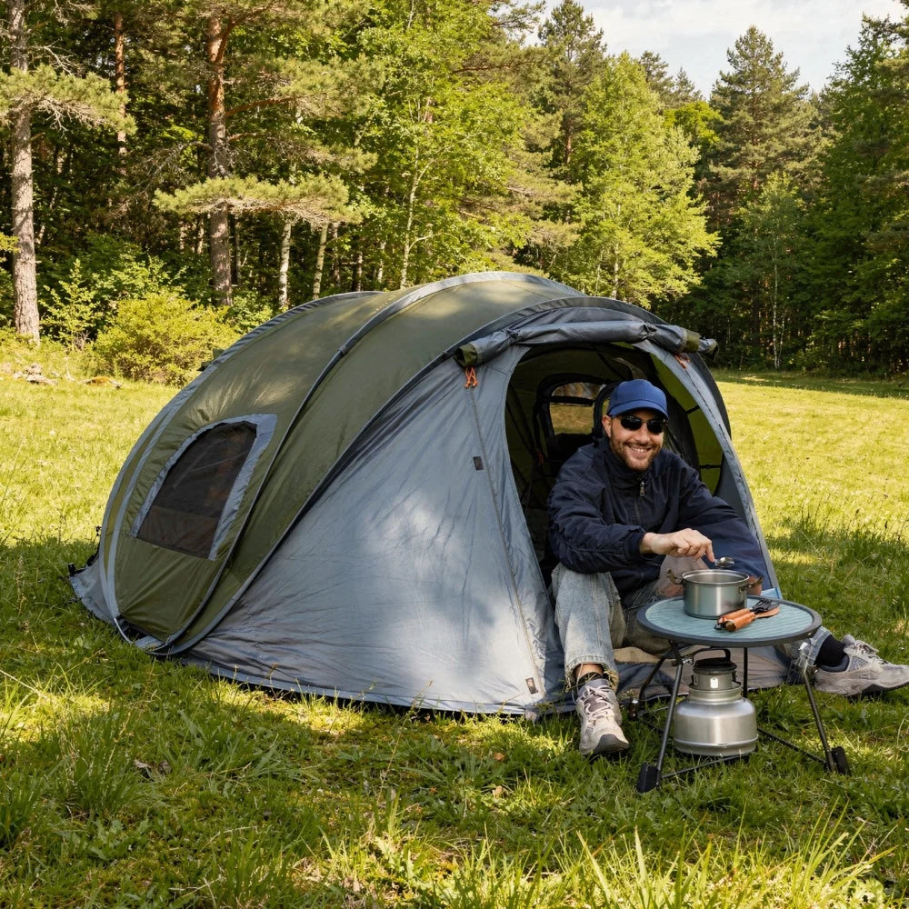 Night Cat Instant Waterproof Camping Tent for Outdoor Adventures