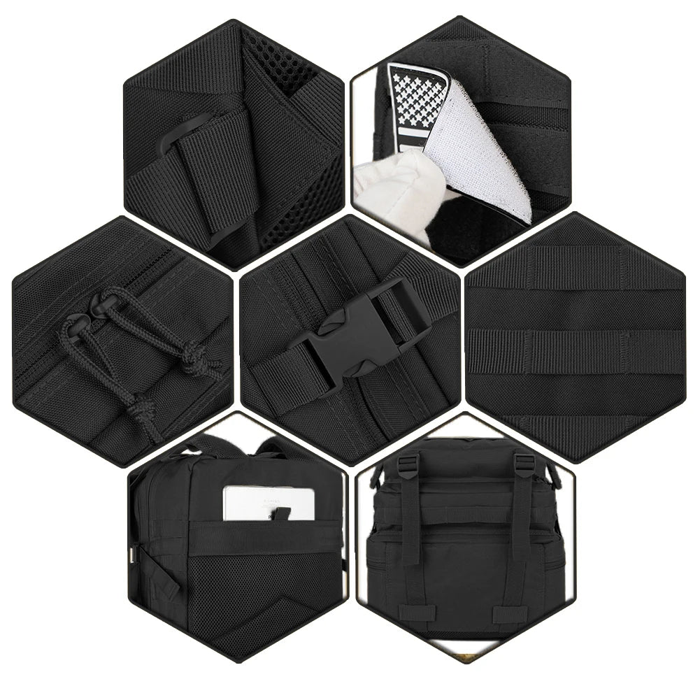ReFire Gear Tactical Molle Backpack Outdoor Trekking