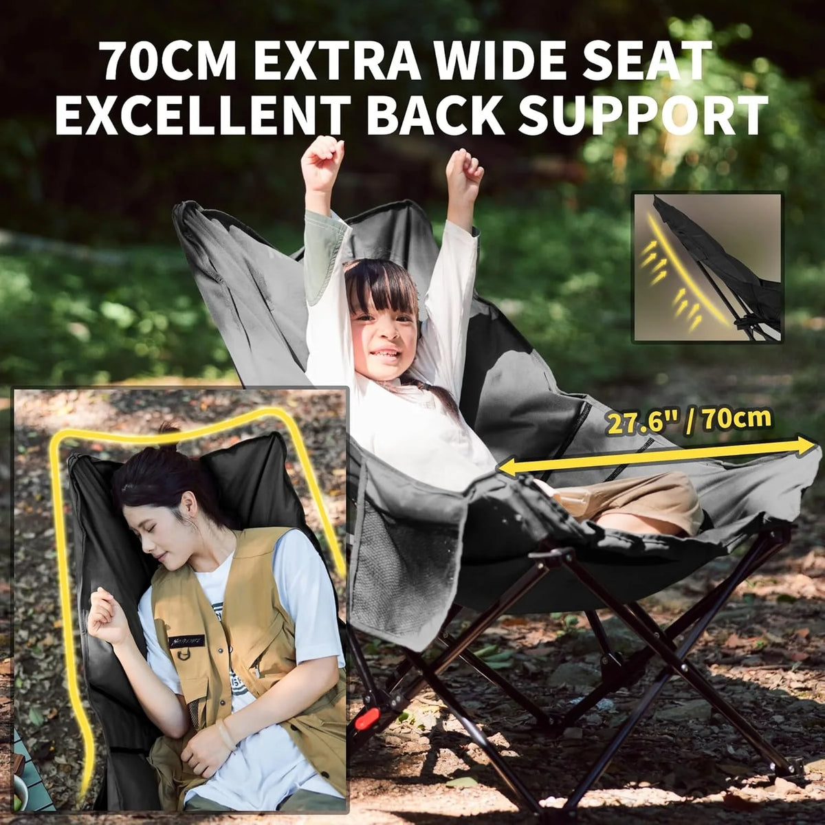 Naturehike Sea Star Recliner Folding Moon Chair Portable Camping