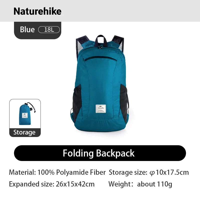 Naturehike Light Durable Hiking Backpack with Rain Cover