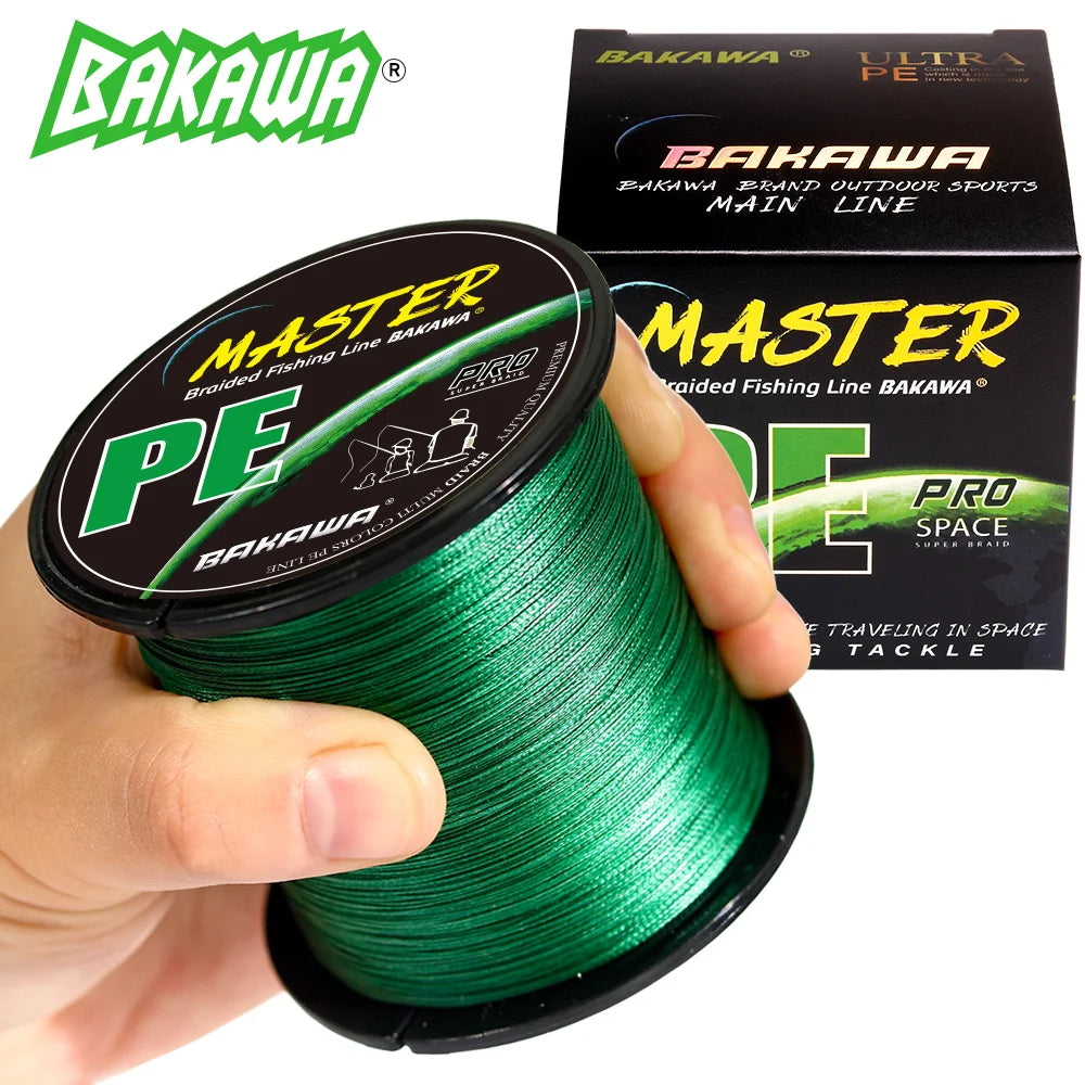 Bakawa 300M 8-Strand Braided Fishing Line For Saltwater Casting
