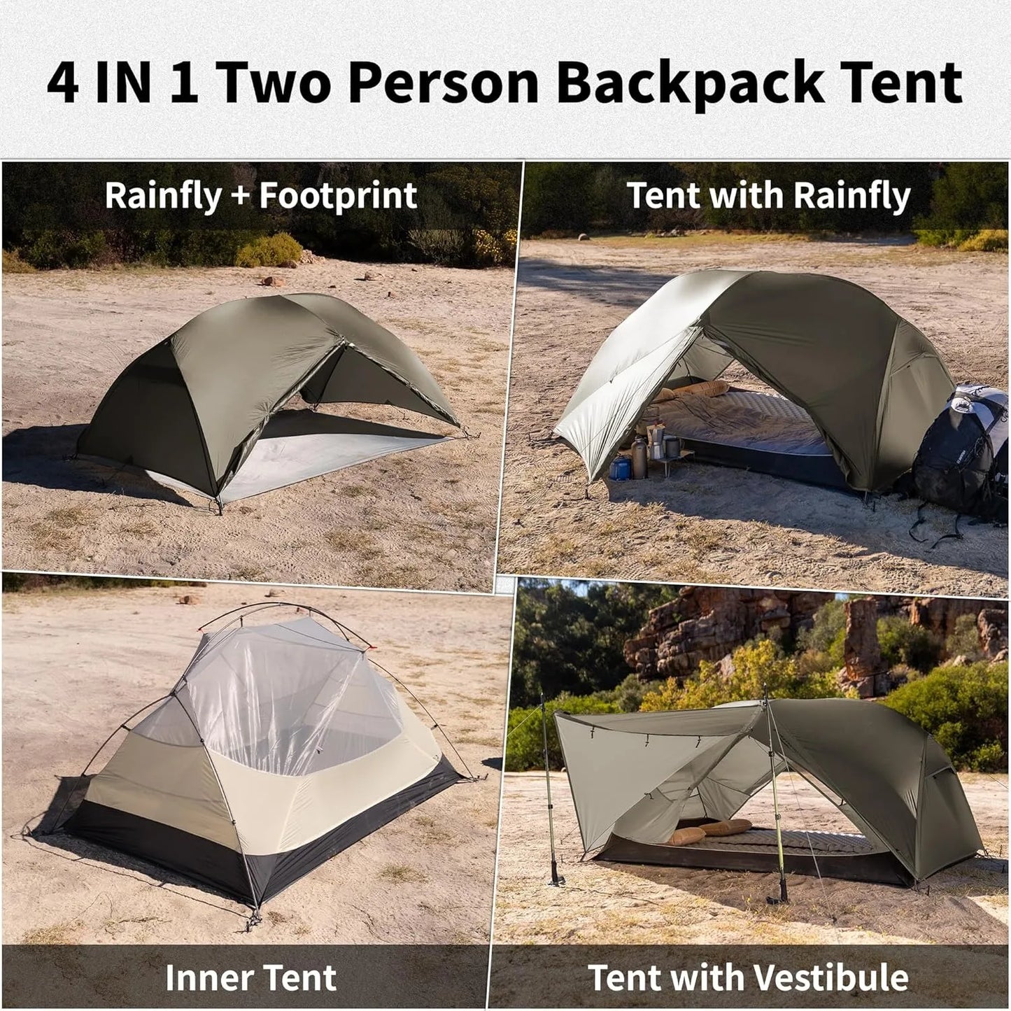 Naturehike Mongar PRO Ultralight Two Person Tent