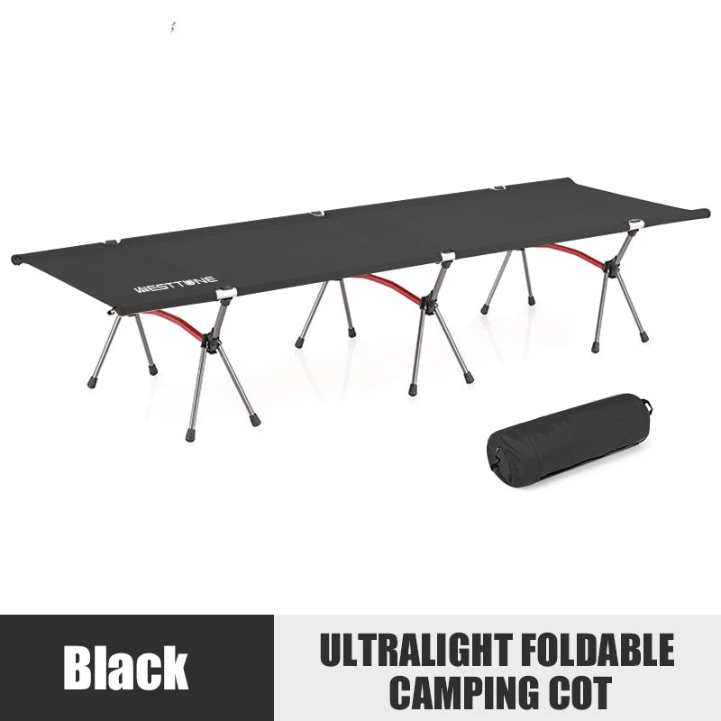 Westtune Ultra Light Aluminum Alloy Portable Folding Marching Bed