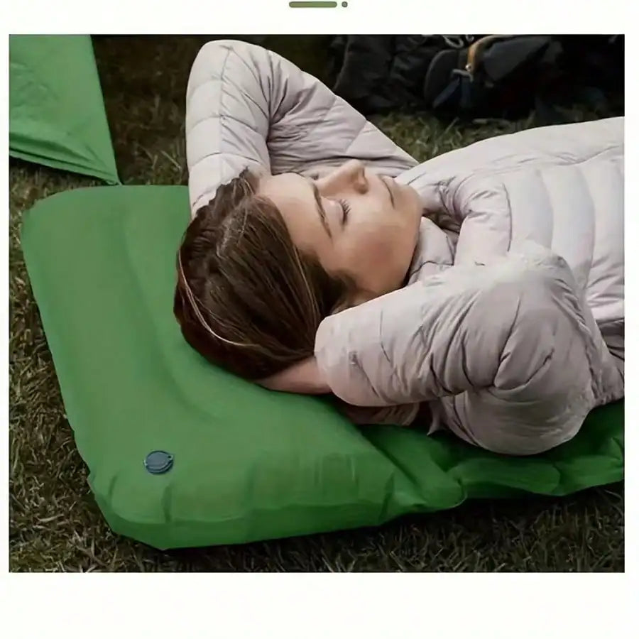 Ultra Lightweight Inflatable Camping Mattress With Built In Pump