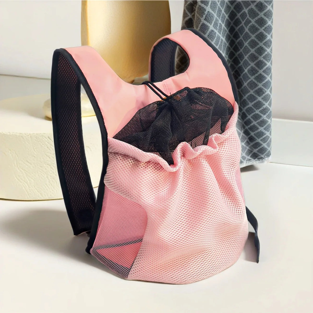 Premium Breathable Pet Carrier Backpack For Small Dogs And Cats