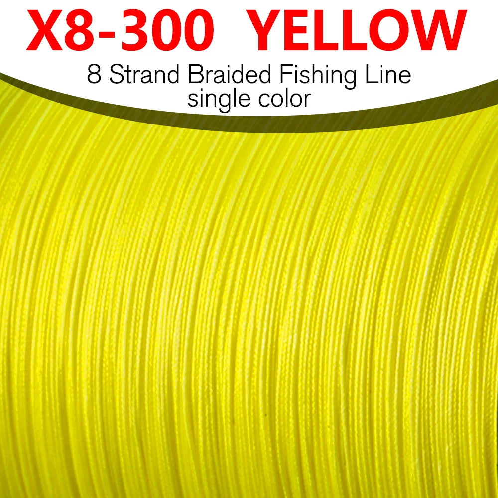 Bakawa 300M 8-Strand Braided Fishing Line For Saltwater Casting