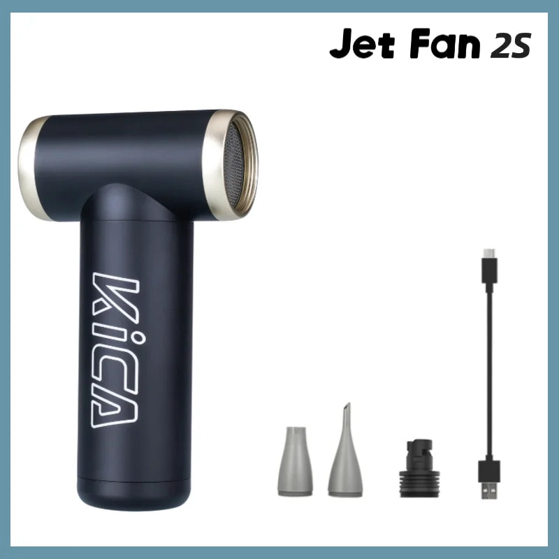 KiCA JetFan 2S Rechargeable Portable Air Blower For Camping