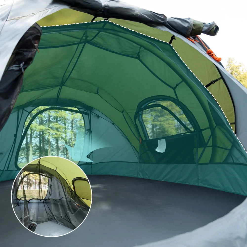 Night Cat Instant Waterproof Camping Tent for Outdoor Adventures