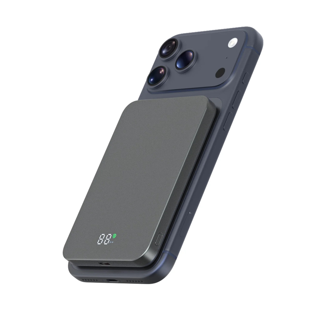 Magnetic Wireless Power Bank 20W 5000mAh Portable Solar Digital Display