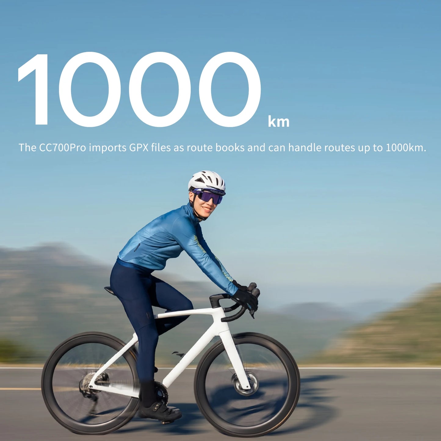 GEOID CC700 Pro GPS Bicycle Computer With 2.8 Inch Touchscreen Global Navigation