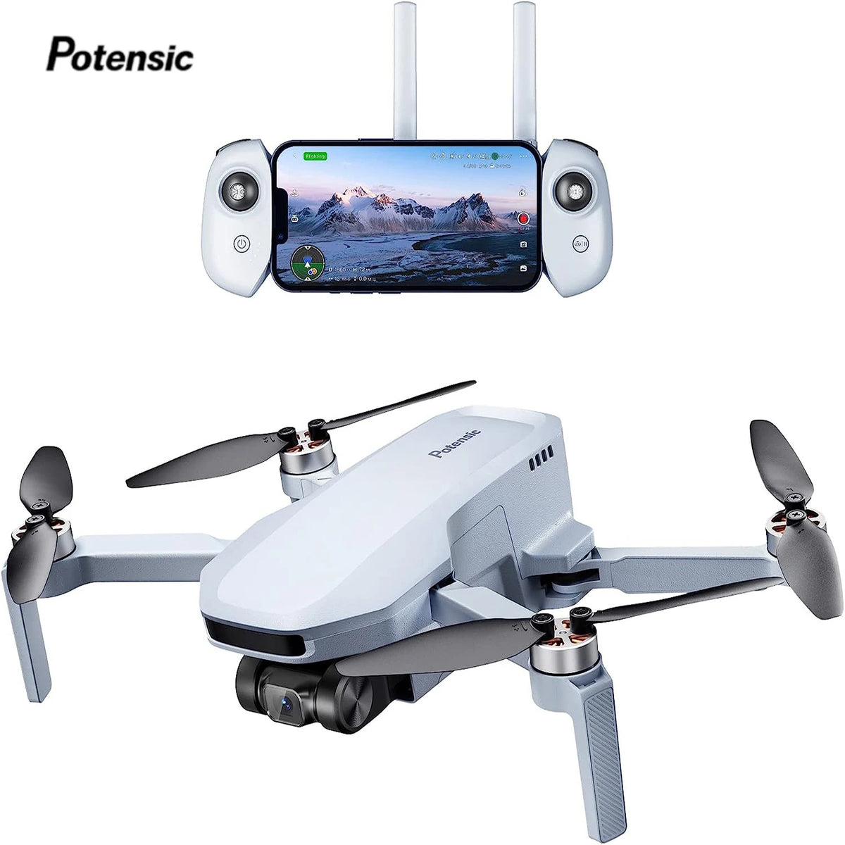 Potensic ATOM SE GPS Camera Drone With Auto Return EIS