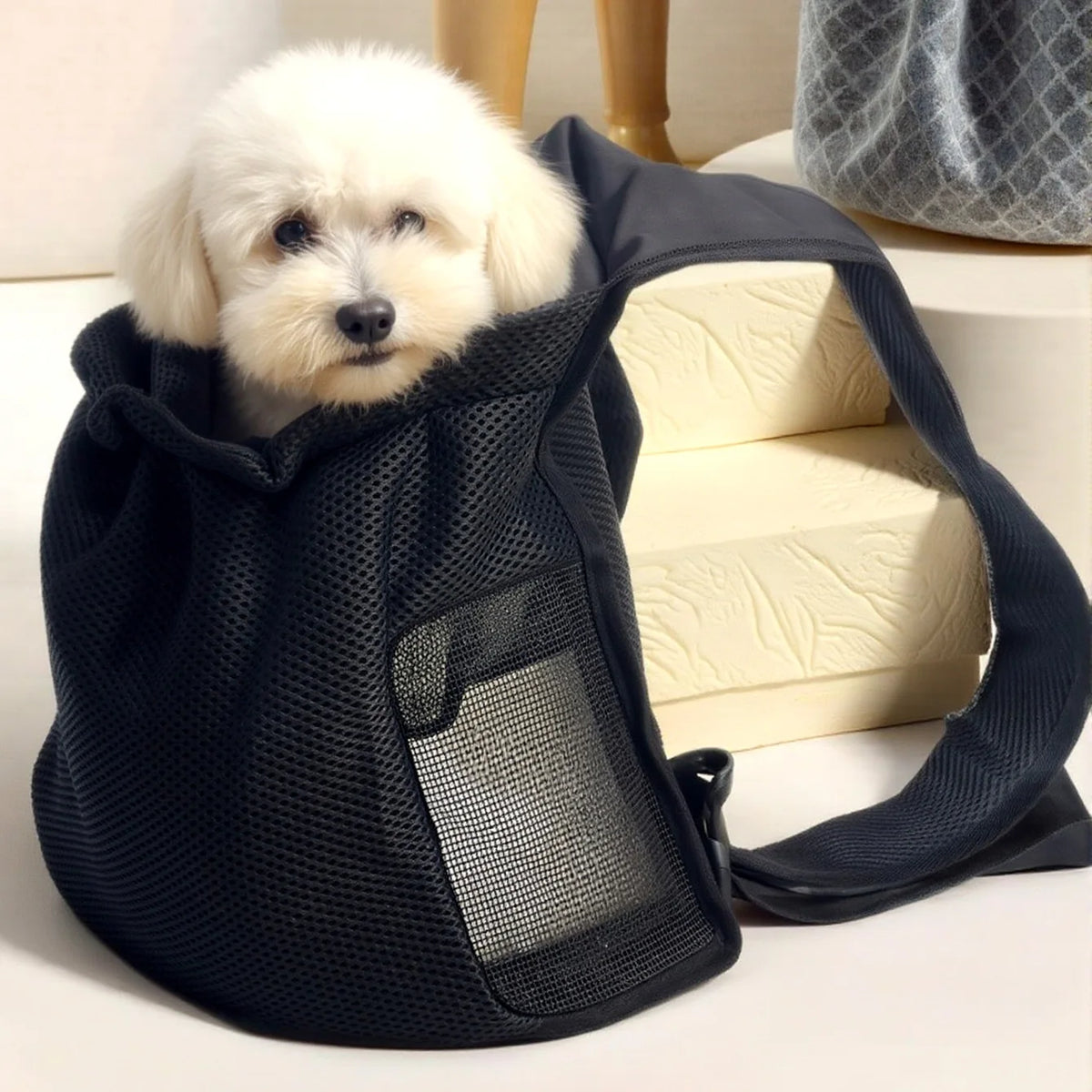 Premium Breathable Pet Carrier Backpack For Small Dogs And Cats