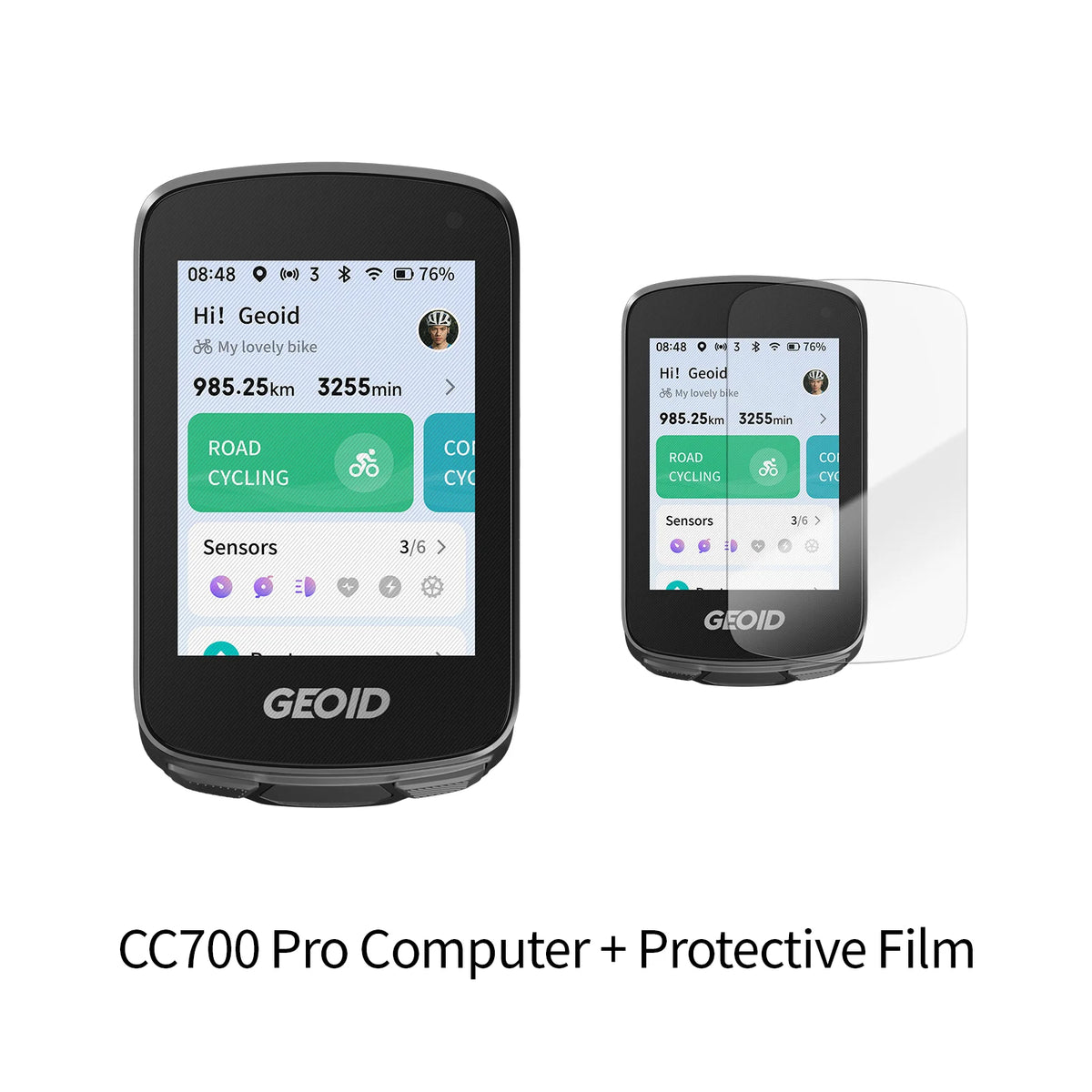 GEOID CC700 Pro GPS Bicycle Computer With 2.8 Inch Touchscreen Global Navigation