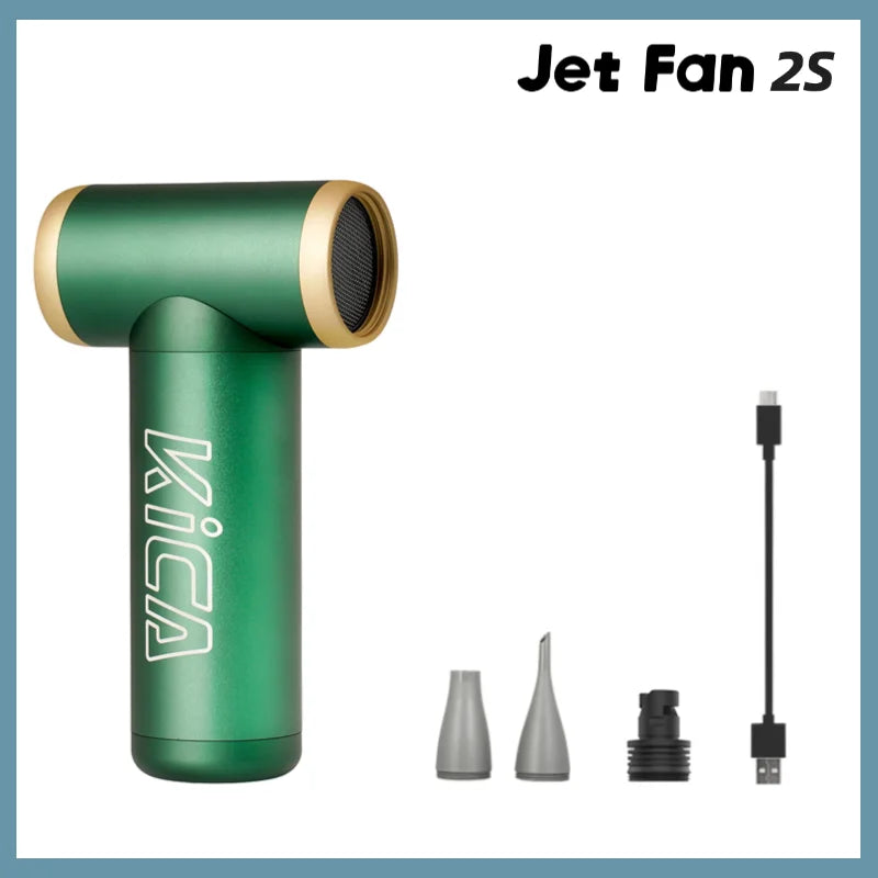 KiCA JetFan 2S Rechargeable Portable Air Blower For Camping