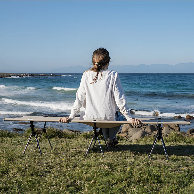 Westtune Ultra Light Aluminum Alloy Portable Folding Marching Bed
