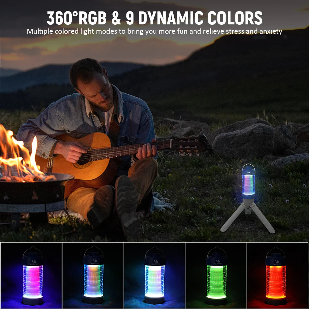 Wurkkos CL01 Mini 360 Degree RGB Rechargeable LED Flashlight