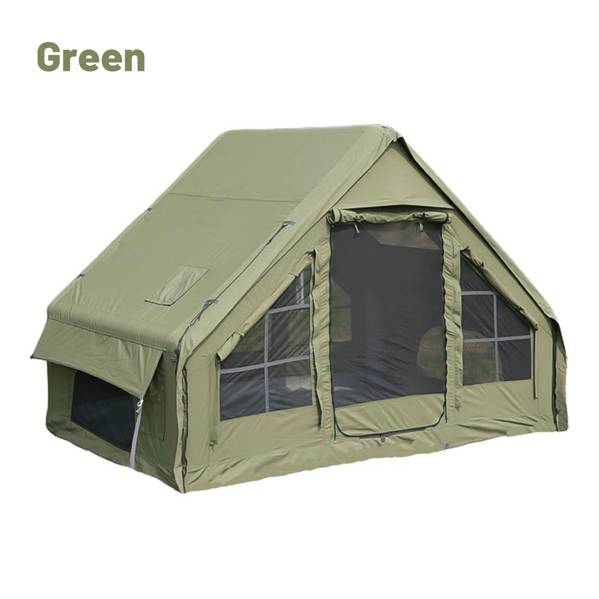 Pakicetus Inflatable Family Camping Tent With Stove Port