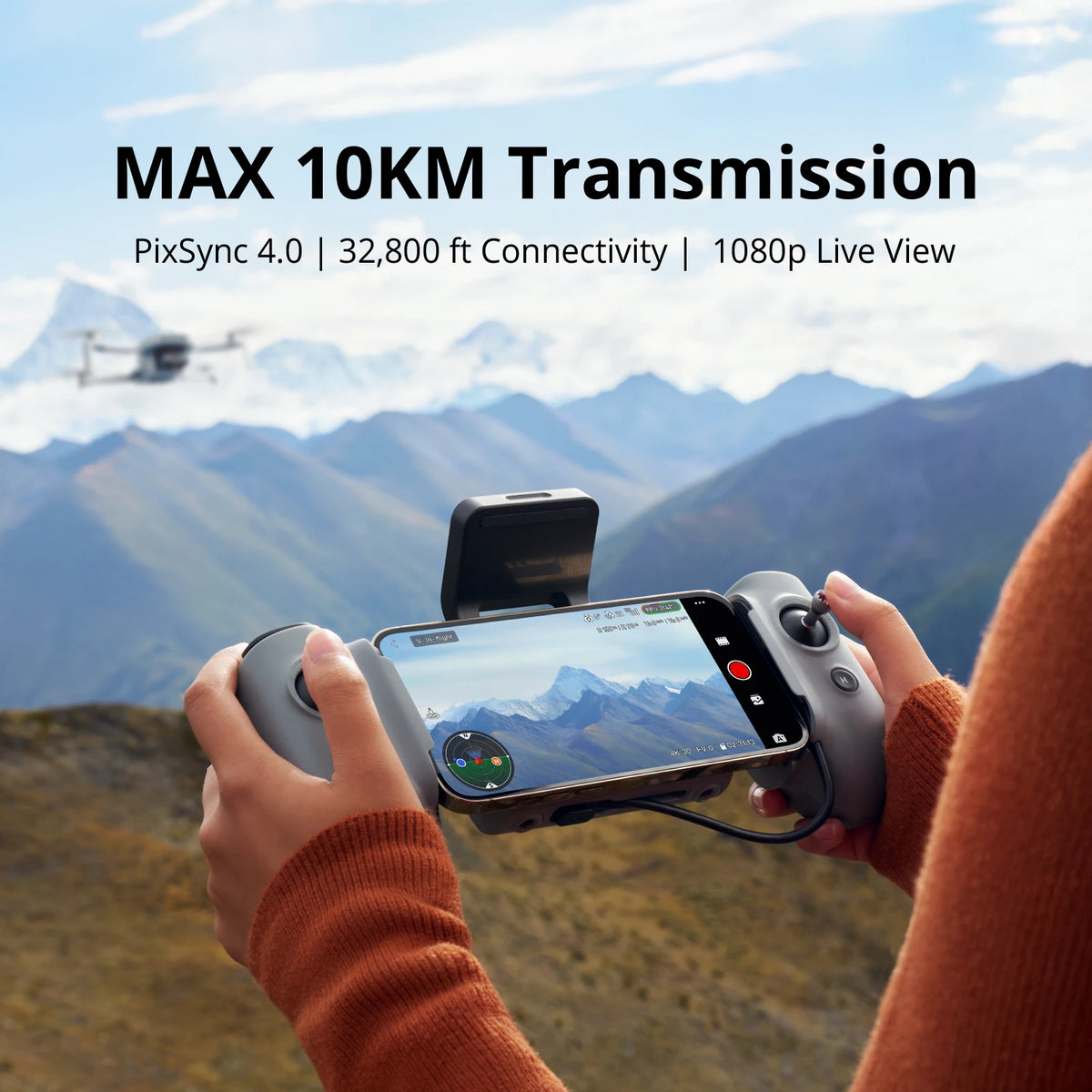 Potensic ATOM 2 Camera Drone With 4K Video AI Tracking