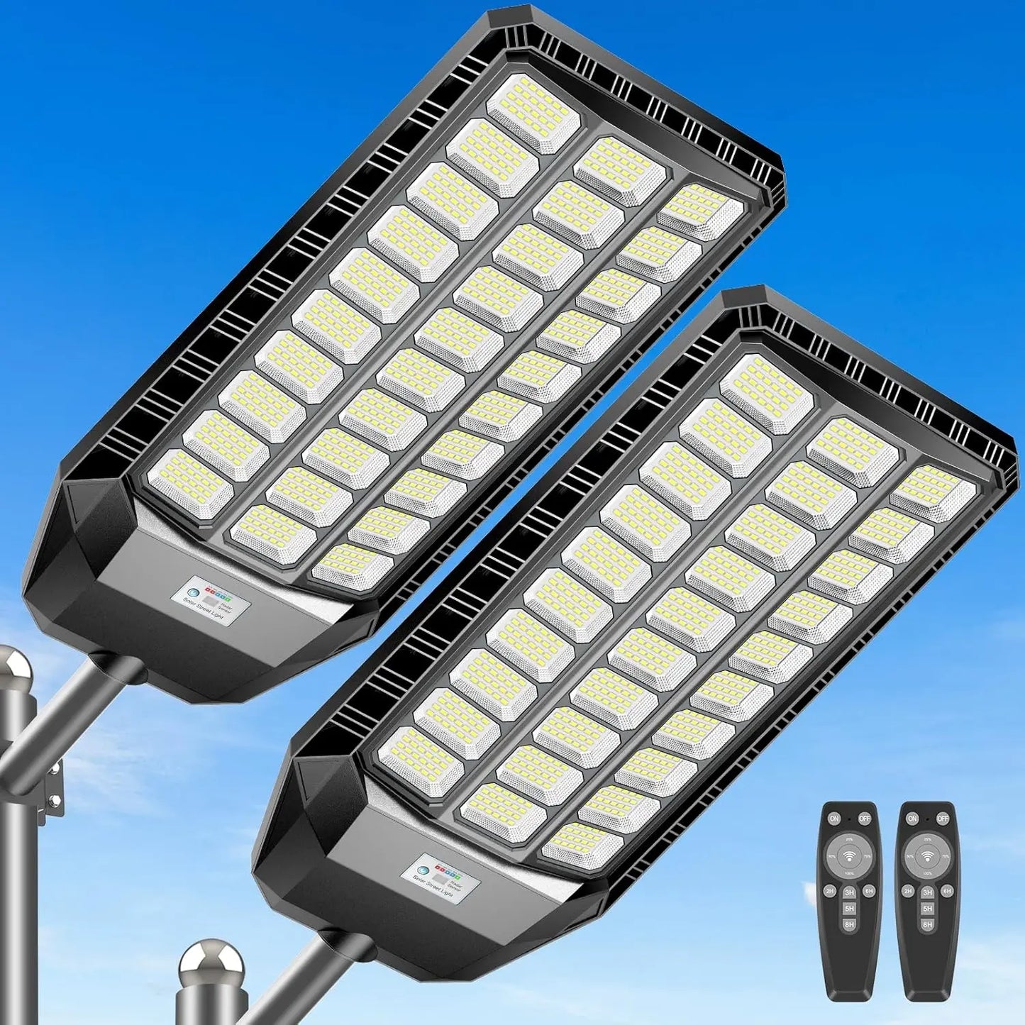 Solar Outdoor Security Light With Motion Sensor And Waterproof Led