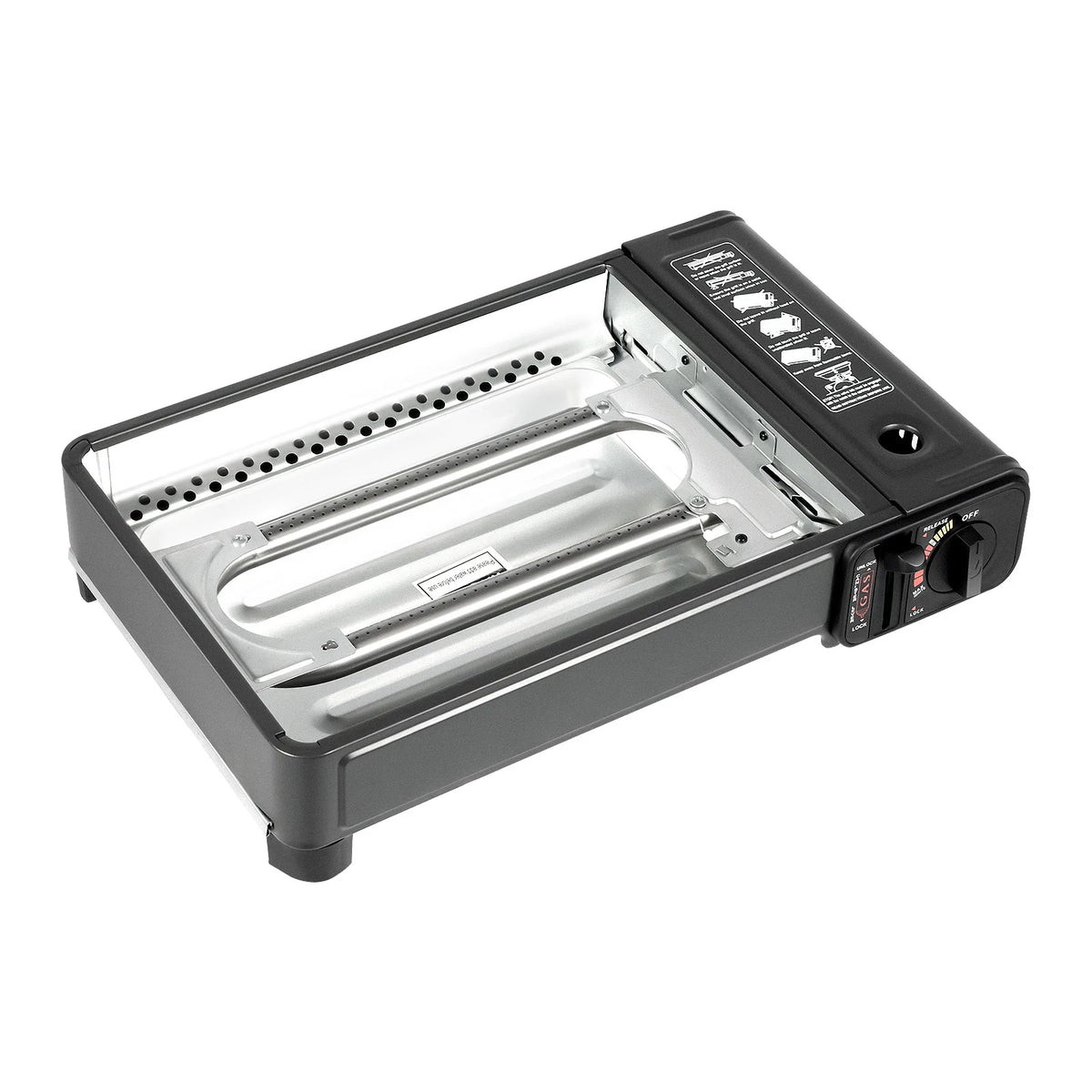 Portable Butane Grill Stove For Camping And BBQ With Case