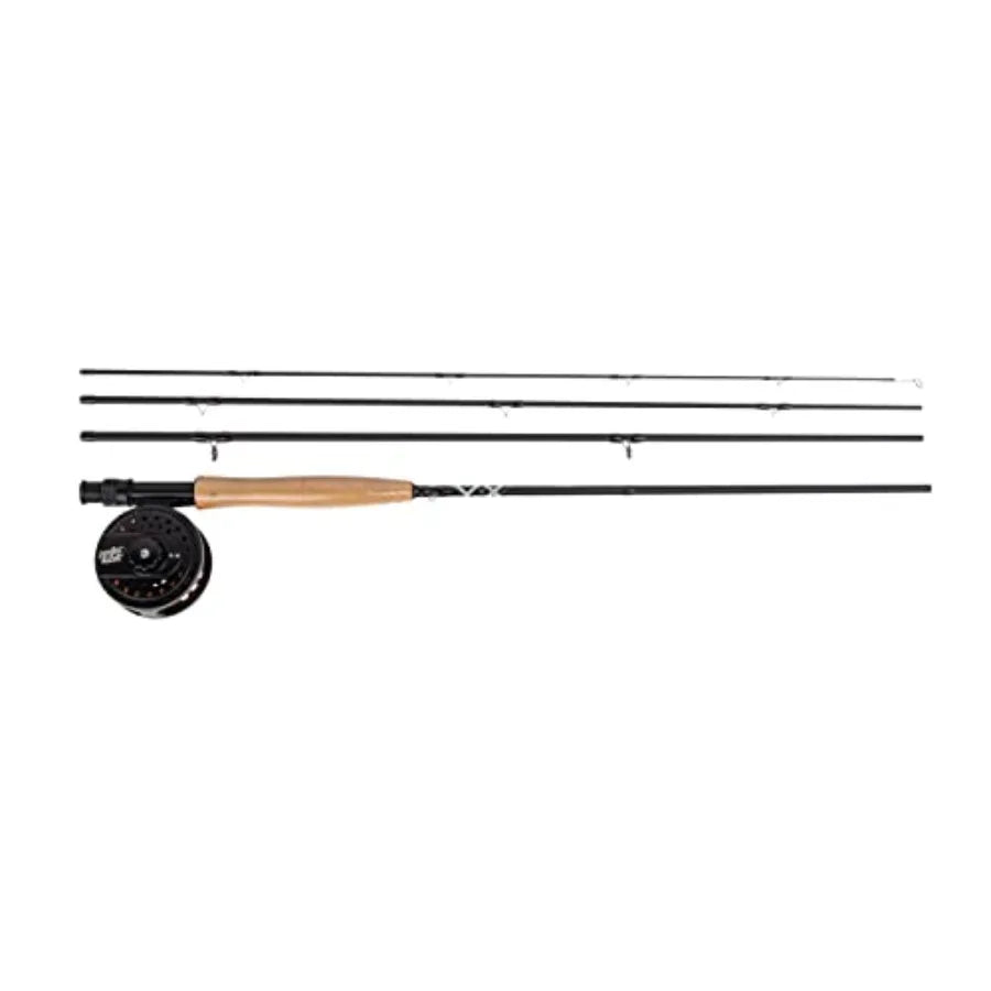 Pro Angler Fly Fishing Rod Reel Combo For Precise Casting