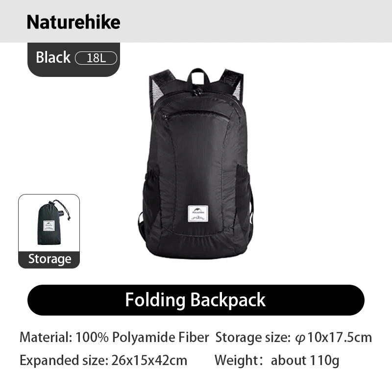 Naturehike Light Durable Hiking Backpack with Rain Cover