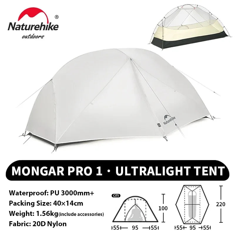 Naturehike Mongar PRO Ultralight Two Person Tent