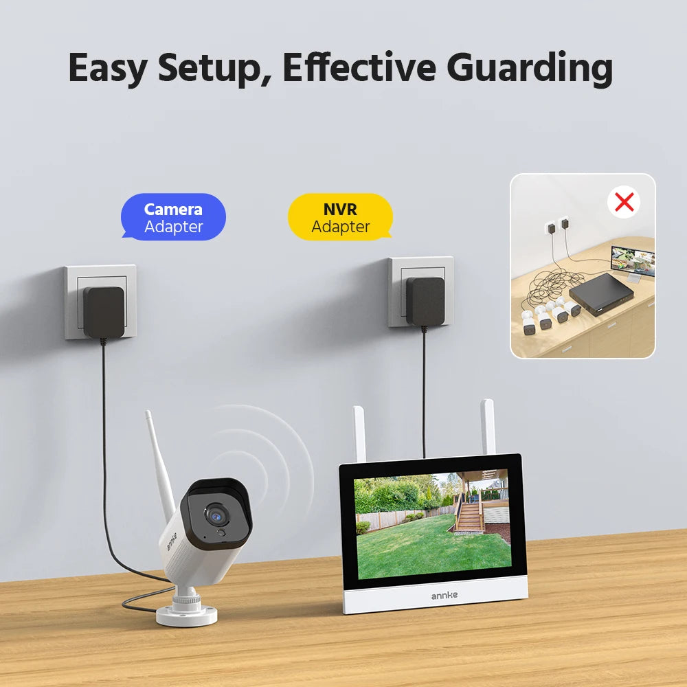 Annke Wireless Outdoor 5MP Security Camera WiFi Night Vision