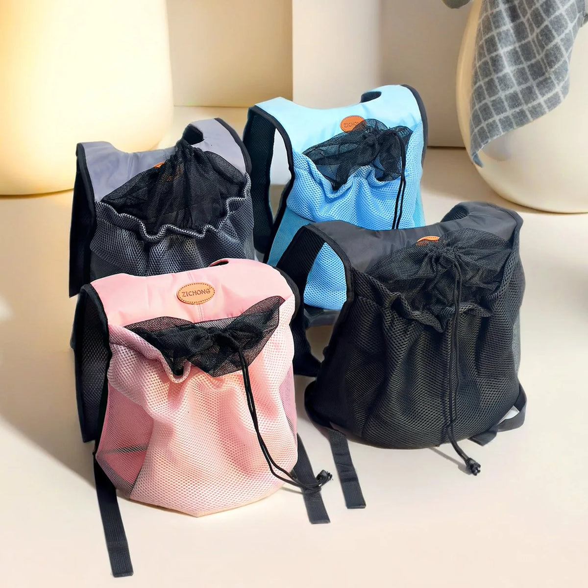 Premium Breathable Pet Carrier Backpack For Small Dogs And Cats