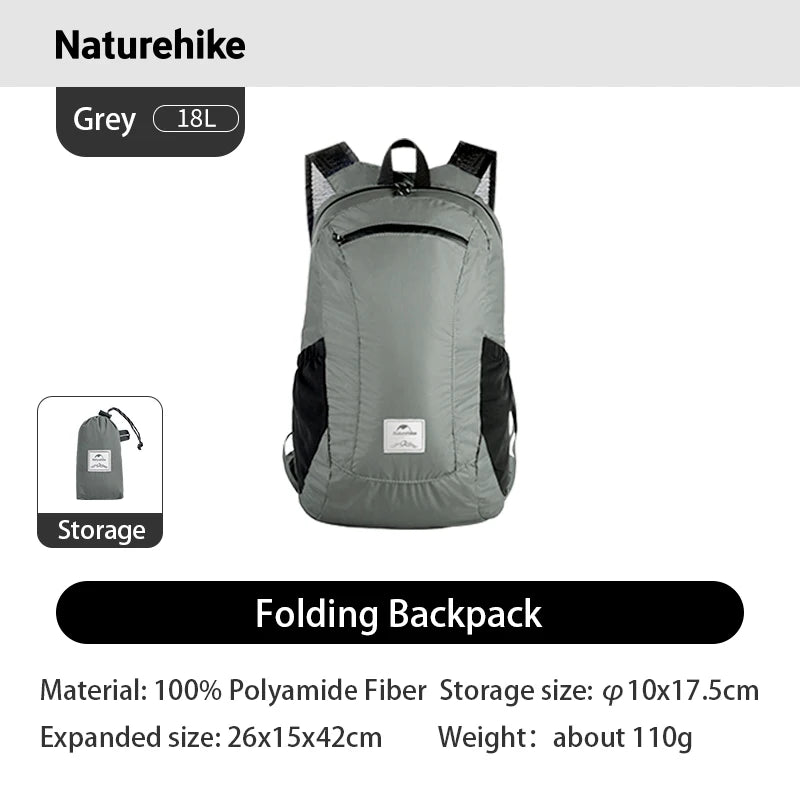Naturehike Light Durable Hiking Backpack with Rain Cover