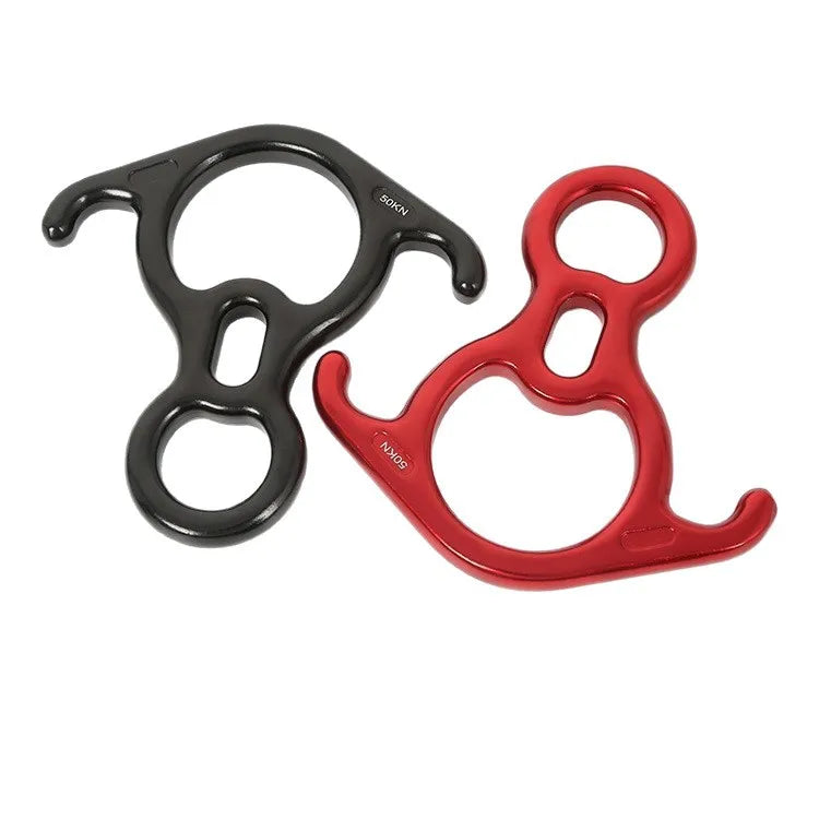 Premium Figure 8 Descender With Horn For Rock Climbers
