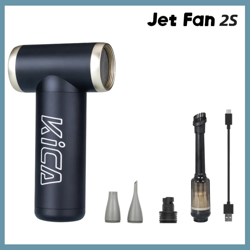 KiCA JetFan 2S Rechargeable Portable Air Blower For Camping
