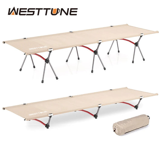 Westtune Ultra Light Aluminum Alloy Portable Folding Marching Bed