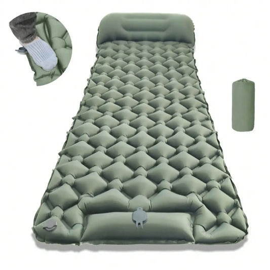 Ultra Lightweight Inflatable Camping Mattress With Built In Pump
